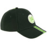 VfL Wolfsburg Kinder Cap - Rubber Logo  - dunkelgrün Basecap | Schildmütze | Kappe