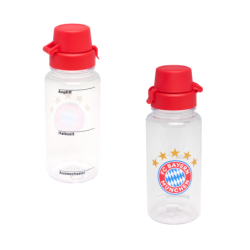 FC Bayern München Flasche - Tritan - transparent 0,4 l Trinkflasche FCB
