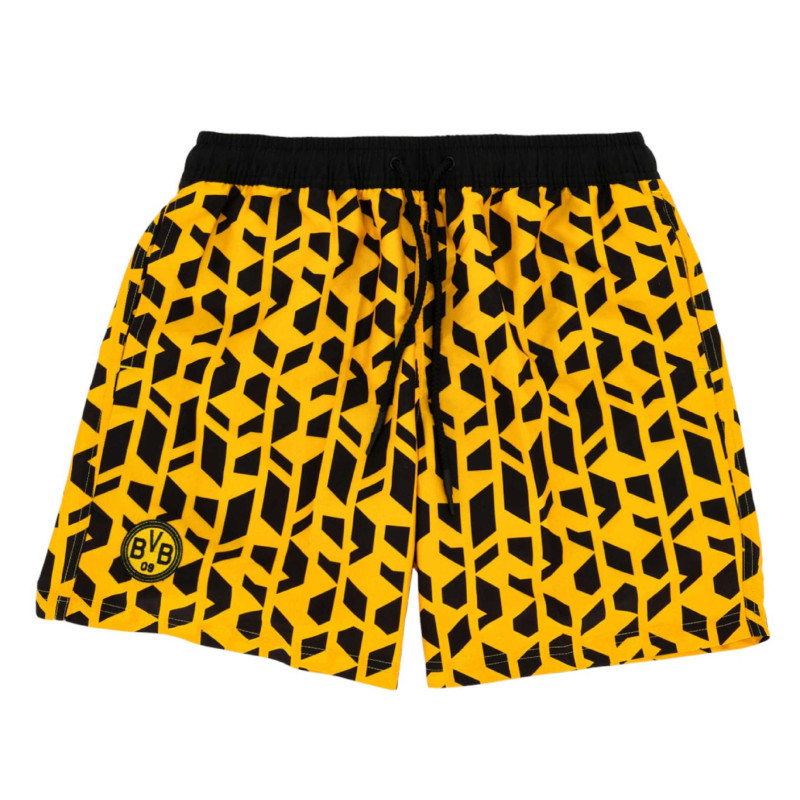 Borussia Dortmund Festival Shorts II - Graphic -  gelbschwarz | Badeshort | kurze Hose | BVB 09 - Gr. S bis XXL