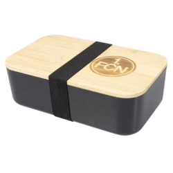1. FC Nürnberg Brotdose mit Holzdeckel | Lunchbox | Frühstücksbox | Vorratsdose FCN