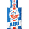 F.C. Hansa Rostock Bettwäsche - AHU - blau/weiß/rot 2-teilig 135 x 200 cm