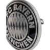 FC Bayern München Brosche - Logo silber -  Ø 26 mm | Anstecker Emblem | Button | Anstecknadel | FCB