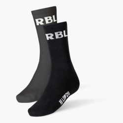 RB Leipzig Sportsocken 2er Set schwarz / grau Socken RBL - diverse Größen