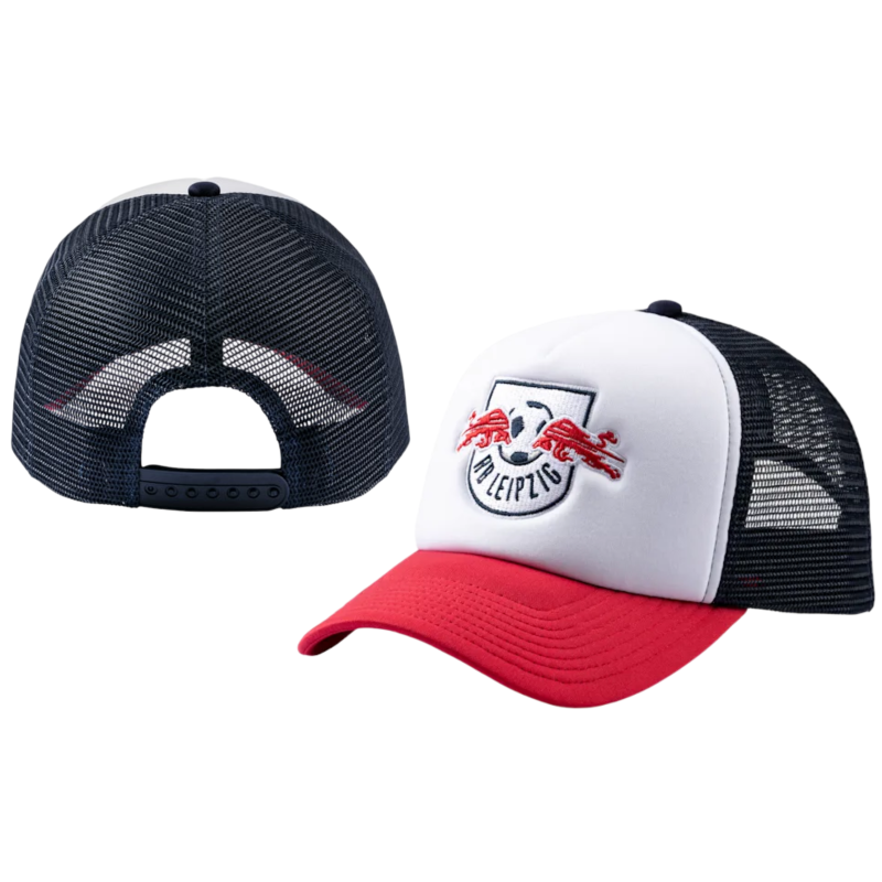 RB Leipzig Kinder Essential Trucker Cap rot-weiß Kappe | Basecap RBL