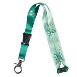 SV Werder Bremen Schlüsselband - Raute - grün Lanyard Badgeholder