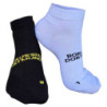 Borussia Dortmund Sneaker Socken - 2er Set - weiß | schwarz BVB 09