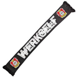 Bayer 04 Leverkusen Schal - Werkself - schwarz | Strickschal | Fanschal | B04