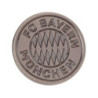 FC Bayern München Pin - Logo silber - Anstecker Emblem, Button FCB