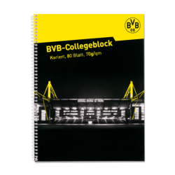 Borussia Dortmund Collegeblock - Signal Iduna Park - Notizblock | Schreibblock | Ringbuch BVB 09