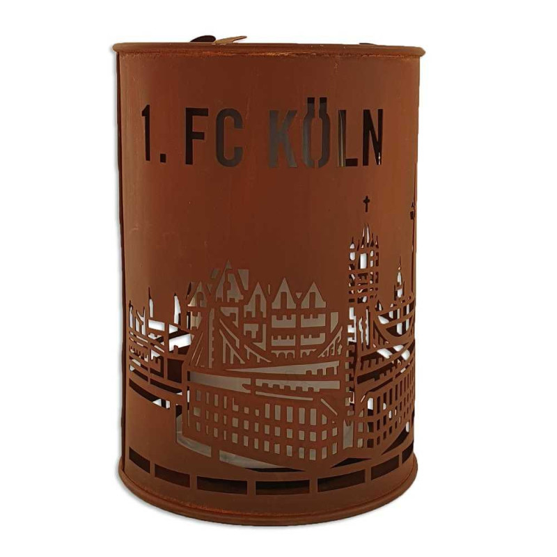 1. FC Köln LED-Solar Fackelleuchte - Skyline - LED Lampe