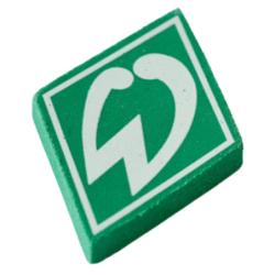 SV Werder Bremen Radiergummi - Raute - Radierer Logo SVW