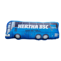 Hertha BSC Berlin Kissen - Mannschaftsbus - Plüschkissen HBSCB