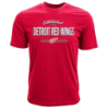 Levelwear NHL Detroit Red Wings T-Shirt - Crowned  - rot Shirt - Gr. L bis XXL
