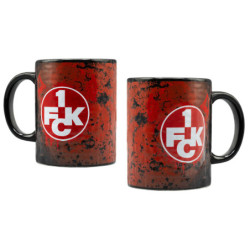 1. FC Kaiserslautern Tasse - Teufelslogo - schwarzrot| Kaffeetasse | FCK