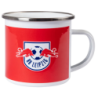 RB Leipzig Tasse - Emaille - rot-weiß Kaffeetasse | Becher RBL