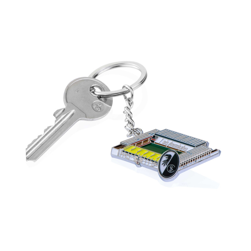 SC Freiburg Schlüsselanhänger - SW-Stadion - Anhänger Dreisamstadion Keychain
