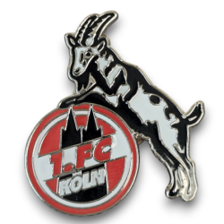 1. FC Köln Pin - Logo Emaille - farbig | Anstecker | Button | Hennes