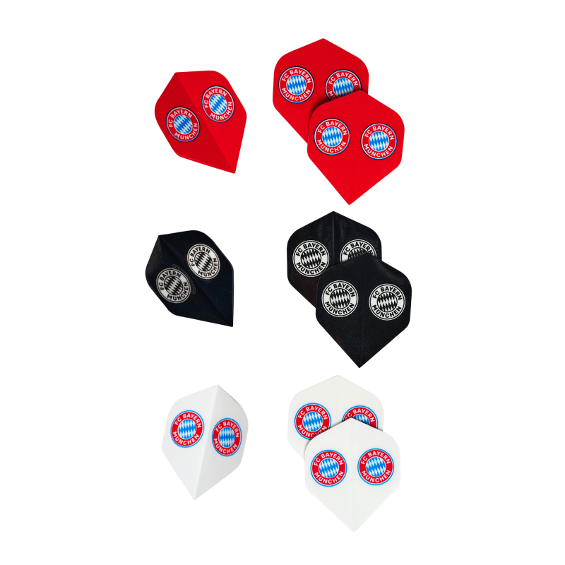 FC Bayern München Dartpfeil-Flights 9er Set Dartflights FCB