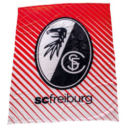 SC Freiburg Fleecedecke - Verlauf -  Kuscheldecke 150 x 200 cm Decke