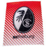 SC Freiburg Fleecedecke - Verlauf -  Kuscheldecke 150 x 200 cm Decke