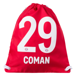 FC Bayern München Sportbeutel - Coman - rot Turnbeutel FCB