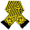 Borussia Dortmund Schal - Zick Zack - schwarzgelb | Strickschal | Fanschal | BVB 09