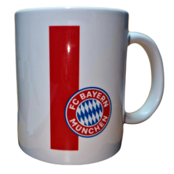 FC Bayern München Buchstaben Tasse - I - Kaffeetasse Logo FCB