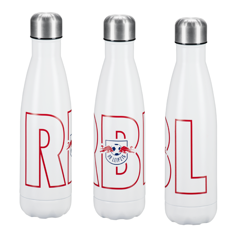 RB Leipzig Isolierflasche - Dynamic - weiß | Thermoflasche | 0.5 l | Flasche | RBL