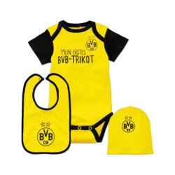 Borussia Dortmund Baby Geschenkbox 3-teilig Baby-Set Gr. 62/68 BVB 09