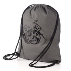 1. FC Köln Turnbeutel - Logo anthrazit - Sportbeutel | Gym Bag | Rucksack | Sports Bag