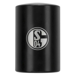FC Schalke 04 Flaschenöffner Push | schwarz | Edelstahl | Öffner | Kapselheber | S04