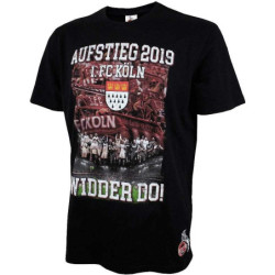 1. FC Köln T-Shirt - Aufstieg 2019 - schwarz Shirt Gr. S-5XL
