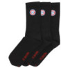 FC Bayern München Crew Socken 3er Set schwarz Gr. 35-38 | 39-42 |43-46