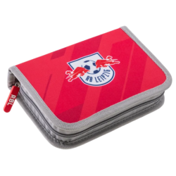 RB Leipzig Schuletui gefüllt Federmappe rot Etui Federtasche RBL