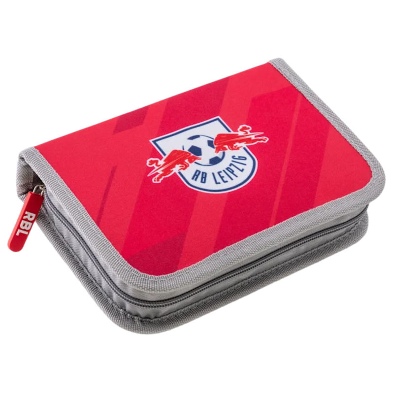 RB Leipzig Schuletui gefüllt Federmappe rot Etui Federtasche RBL
