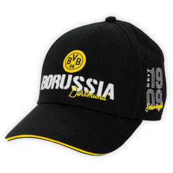 Borussia Dortmund Kappe - Elements - schwarz  | Cap | Basecap | BVB 09