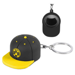 Borussia Dortmund Schlüsselanhänger Cap mit Flaschenöffner Anhänger BVB 09