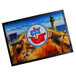 F.C. Hansa Rostock Fußmatte - Leuchtturm - Matte Abtreter