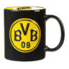 Borussia Dortmund Tasse, Kaffeetasse 3D mit Innendekor BVB 09