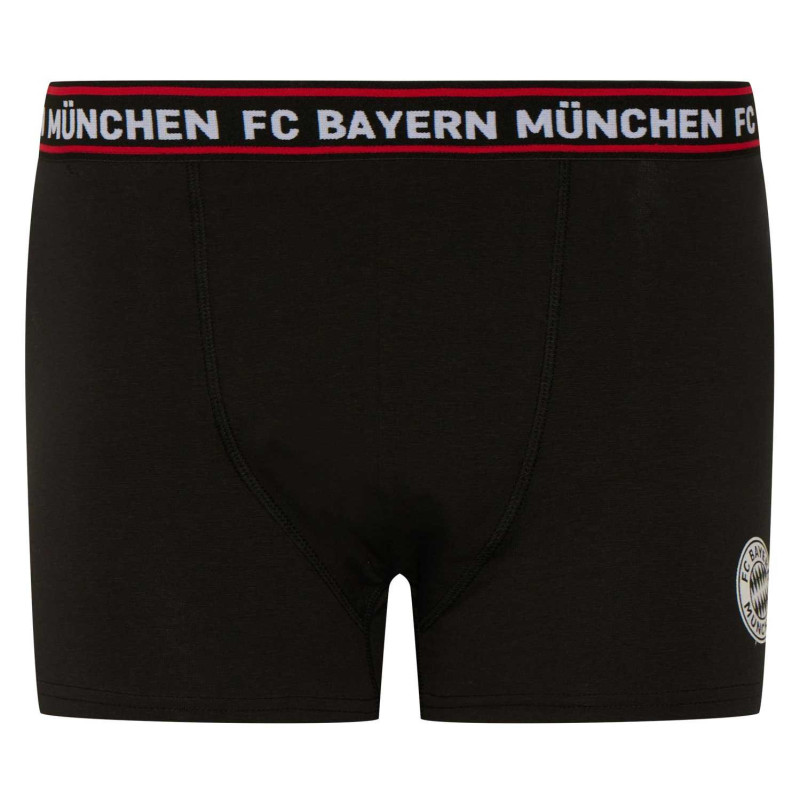 FC Bayern München Boxershorts rot/schwarz 2er-Set | Größe 3XL | Short | Unterhose FCB