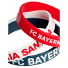 FC Bayern München Silikon Armband 3er Set rot-blau-weiß Band wristband FCB