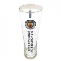 Manchester City F.C. Pilsglas - Logo farbig - Bierglas Glas