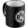 Borussia Dortmund Tasse - Skyline innen - schwarz Kaffeetasse BVB 09