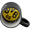 Borussia Dortmund Tasse - Skyline innen - schwarz Kaffeetasse BVB 09