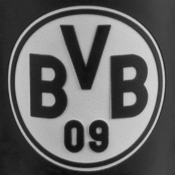 Borussia Dortmund Tasse - Skyline innen - schwarz Kaffeetasse BVB 09