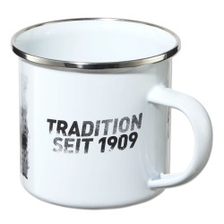 Borussia Dortmund Tasse - Emaille - Kaffeetasse , Mug BVB 09