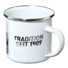 Borussia Dortmund Tasse - Emaille - Kaffeetasse , Mug BVB 09