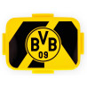 Borussia Dortmund Brotdose - Graphic - gelb/schwarz | Brotbüchse | Lunchbox | Frühstücksbox | BVB 09