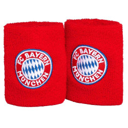FC Bayern München Schweißband 2er Set rot Pulswärmer wristbands FCB