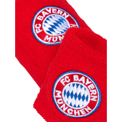 FC Bayern München Schweißband 2er Set rot Pulswärmer wristbands FCB